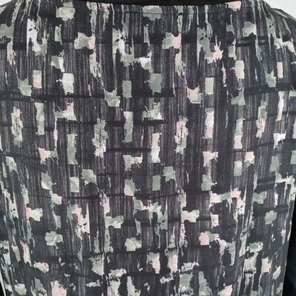 Zara black print top - Picture 3 of 4